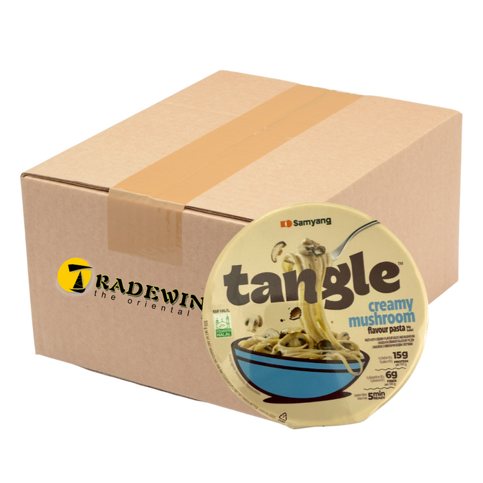 Samyang Tangle Creamy Mushroom Flavour Pasta Big Bowl - 6x105g