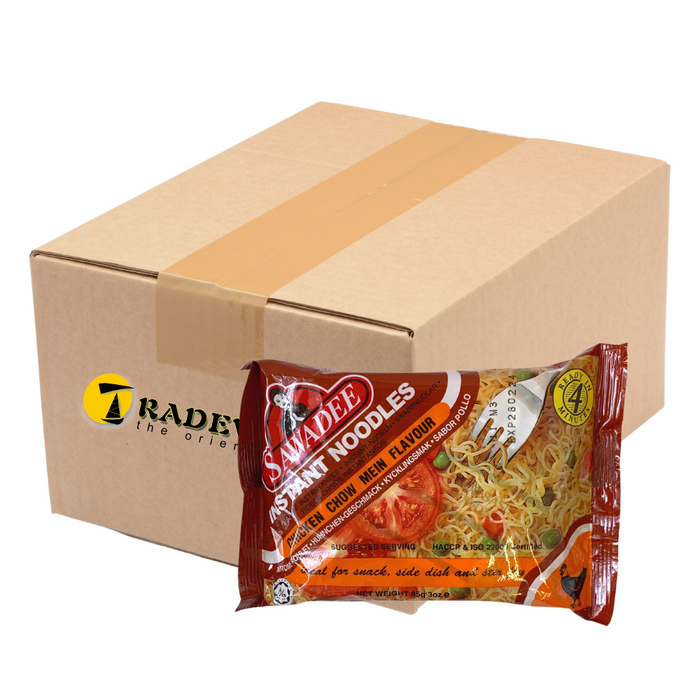 Sawadee Indian Chicken Chow Mein Flavour Instant Noodles - 30x85g