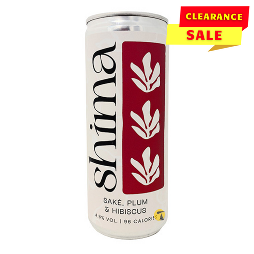 Shima Sake Drink - Plum & Hibiscus - 250ml - BBD: 30/06/2023