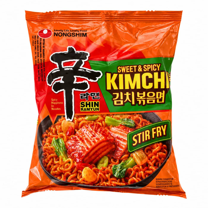 Nong Shim Sweet & Spicy Kimchi Ramyun - 5x137g