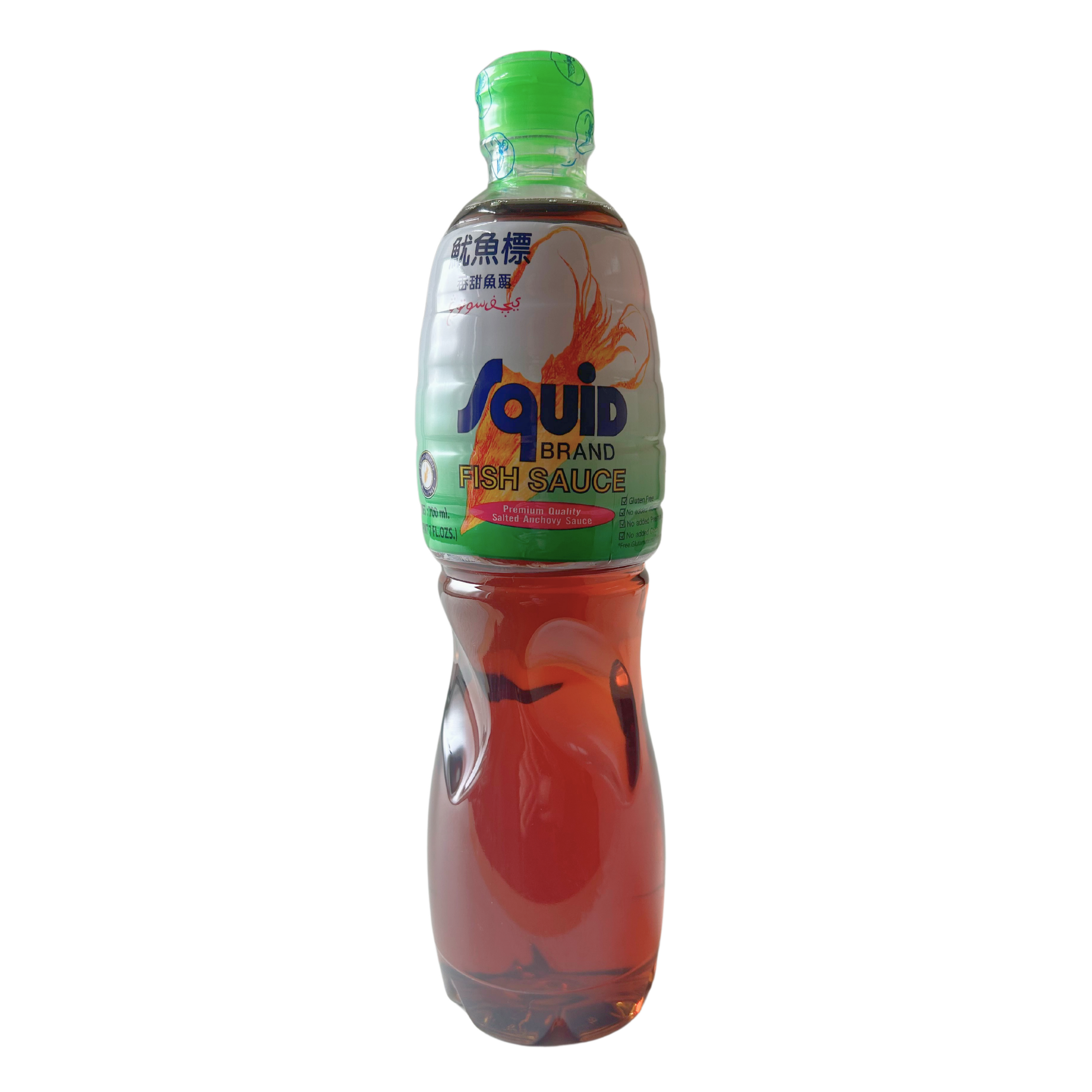 Squid Fish Sauce Plastic Bottle - 700ml — Tradewinds Oriental Shop