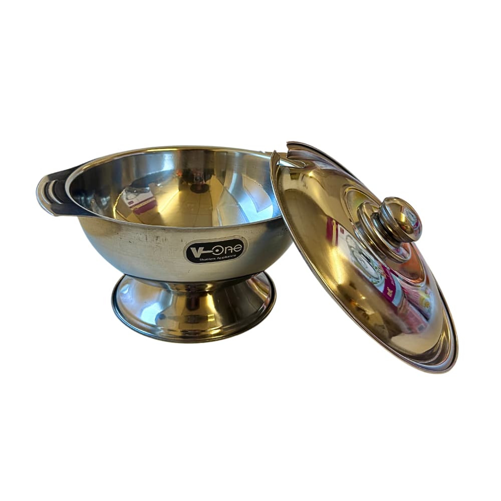 Stainless Steel Rice Serving Bowl - 20cm — Tradewinds Oriental Shop