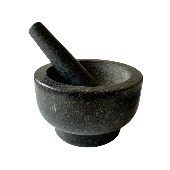 Stone Pestle & Mortar - 18cm Diameter