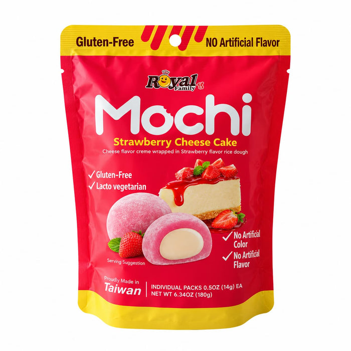 Royal Family Strawberry Cheese Cake Mochi - 180g