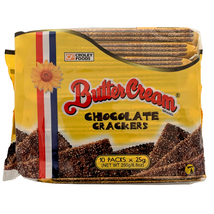 Sunflower Butter Cream Chocolate Crackers - 250g