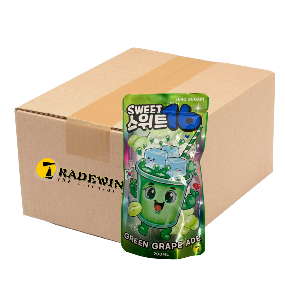 Sweet 16 Green Grape Ade - 10x200ml — Tradewinds Oriental Shop
