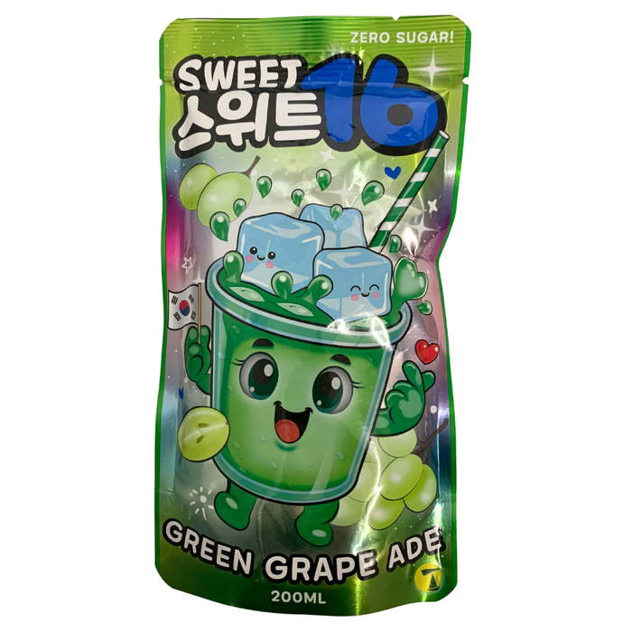 Sweet 16 Green Grape Ade - 200ml