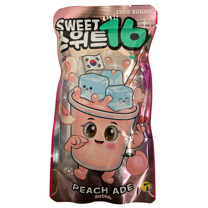 Sweet 16 Peach Ade - 200ml
