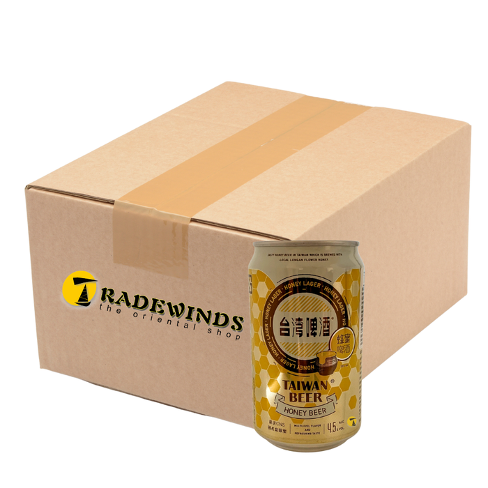 Taiwan Beer Honey Beer - 24x330ml
