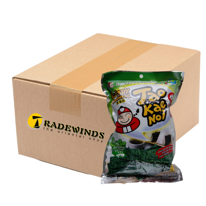 Taokaenoi Crispy Seaweed - Original Flavour - 24x32g