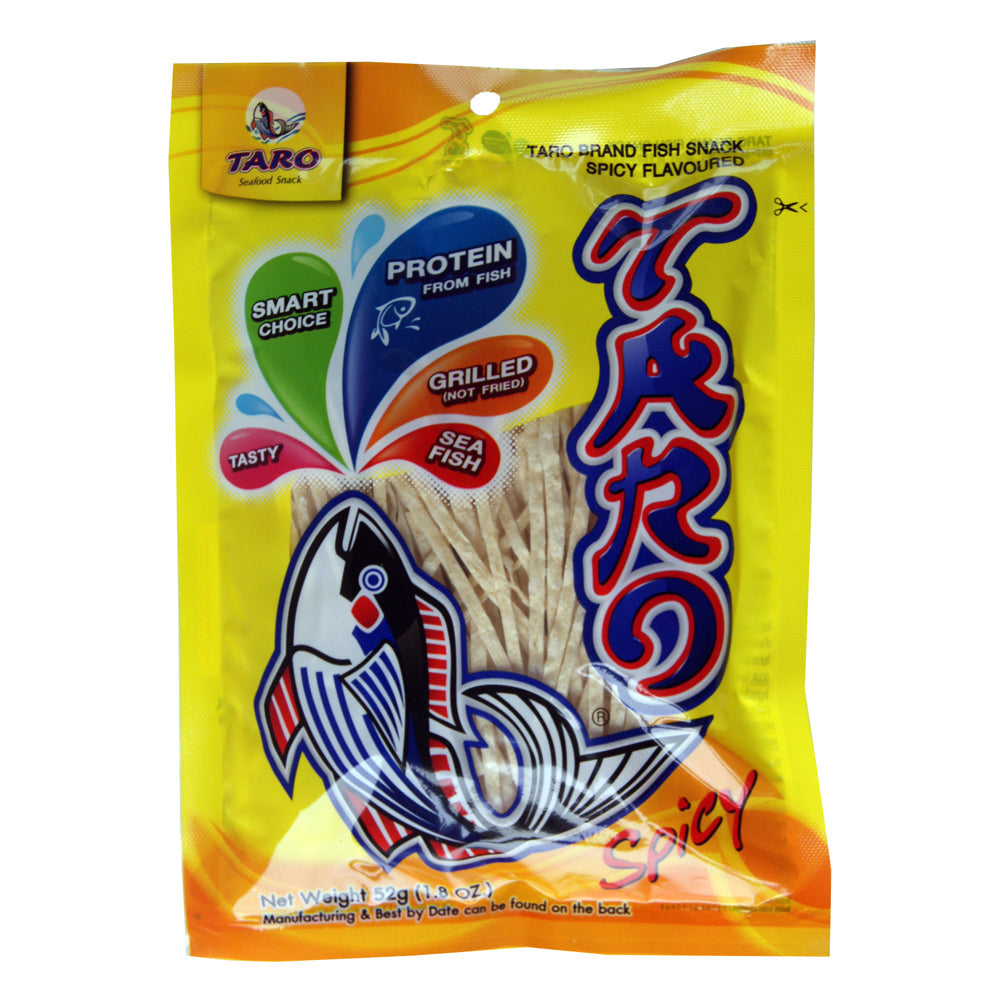 Taro Fish Snack - Spicy Flavour - 36x52g — Tradewinds Oriental Shop