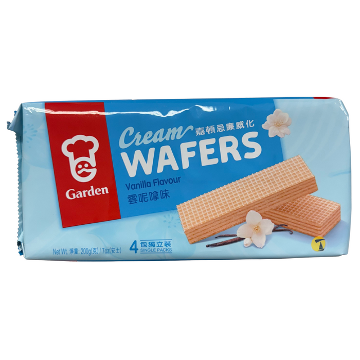 Garden Cream Wafers Vanilla Flavour - 200g