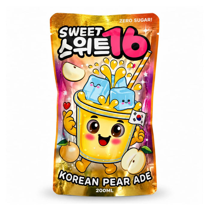 Sweet 16 Korean Pear Ade [No Sugar] - 200ml