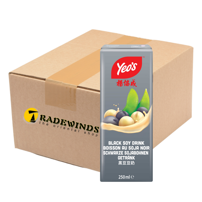 Yeo's Black Soy Drink - 24x250ml