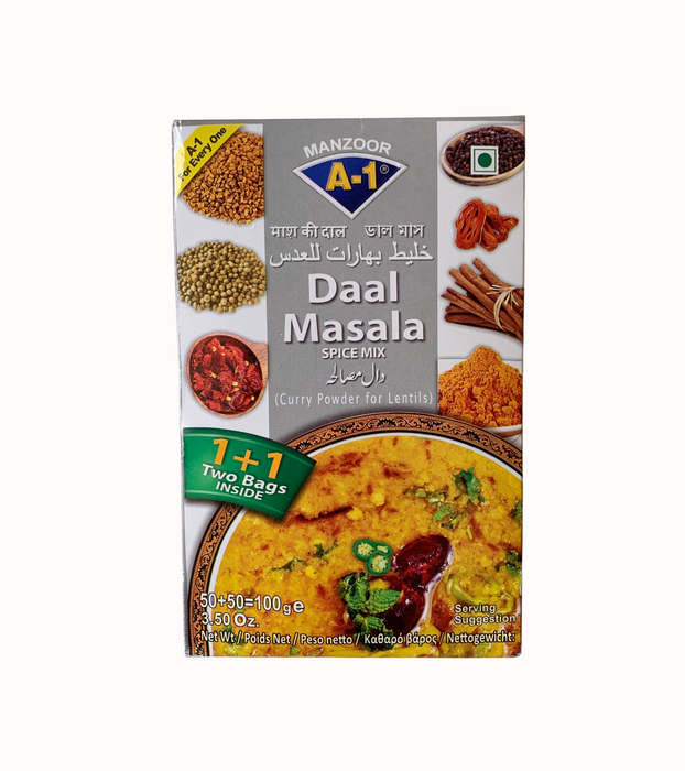 A-1 Daal Masala Spice Mix - 100g - BB: 31/12/2024