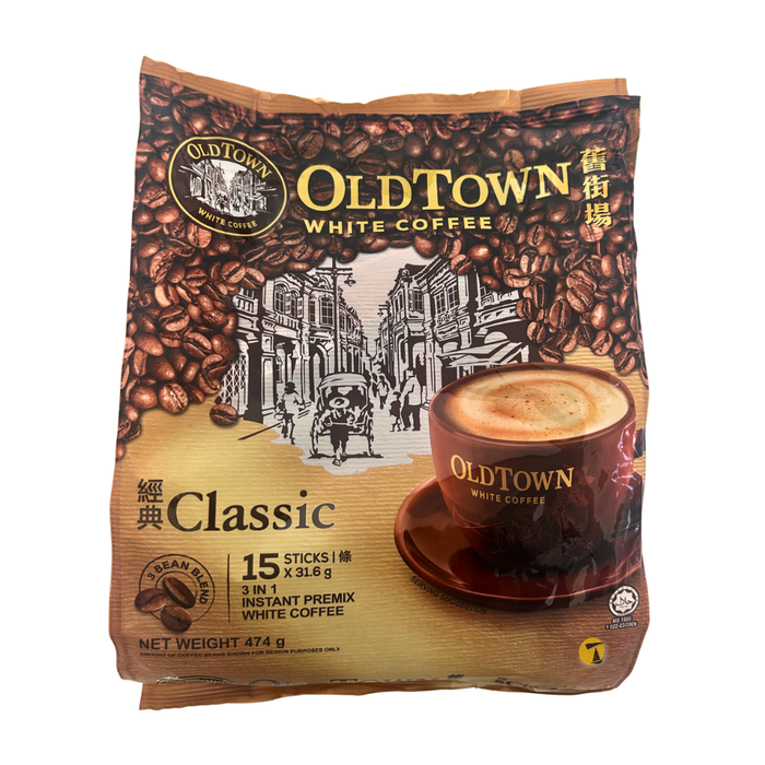 OldTown 3 in 1 White Coffee - 15x31.6g