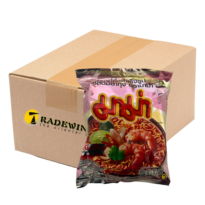 Mama Shrimp Tom Yum Flavour Instant Noodles - 30x55g BB: 26/08/2026