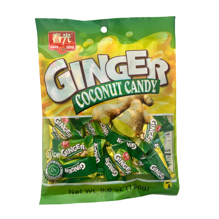 Chun Guang Brand Ginger and Coconut Flavour Candy - 160g