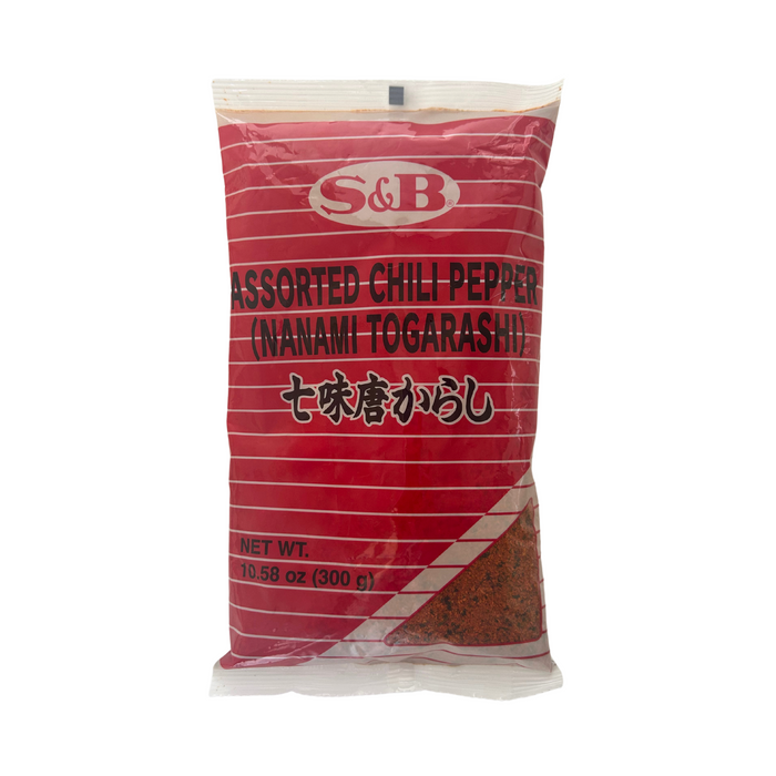 S&B Assorted Chilli Pepper (Nanami Togarashi) - 300g