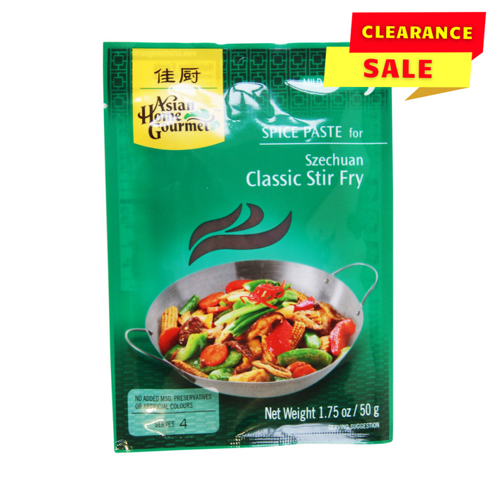 Asian Home Gourmet - Szechuan Classic Stir Fry - 50g - BBD: 07/09/2023