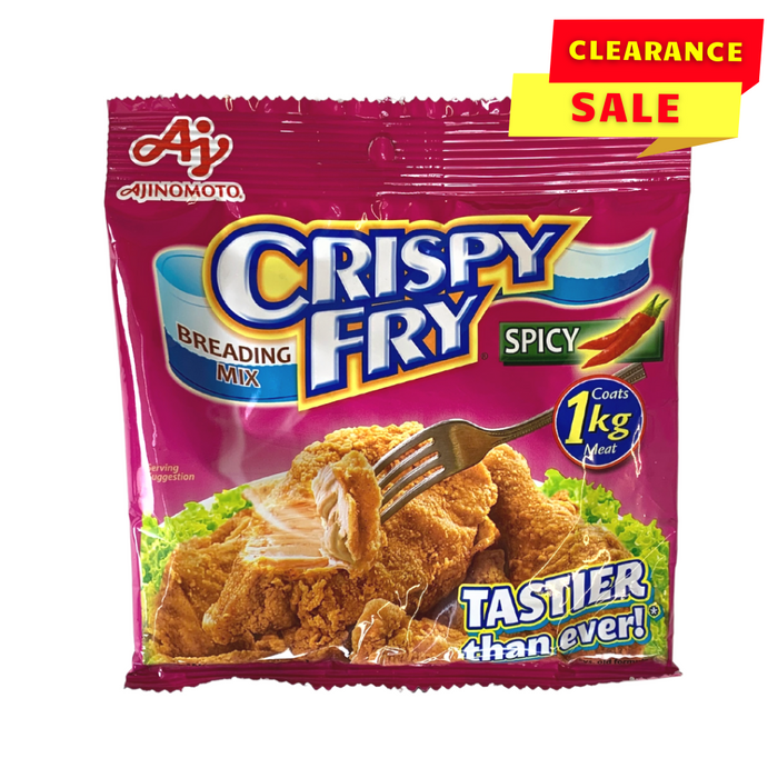 Ajinomoto Crispy Fry Spicy Breading Mix - 62g - BBD: 16/01/2024