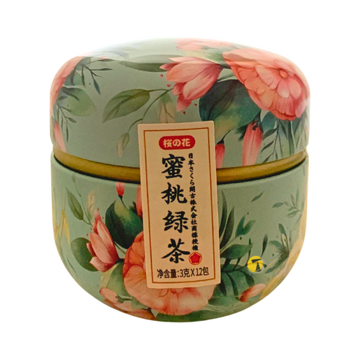 KG Peach Green Tea (12 tea bags) - 36g