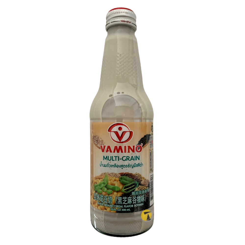Vamino Multi-Grain Soy Drink - Black Sesame Flavour - 6x300ml ...