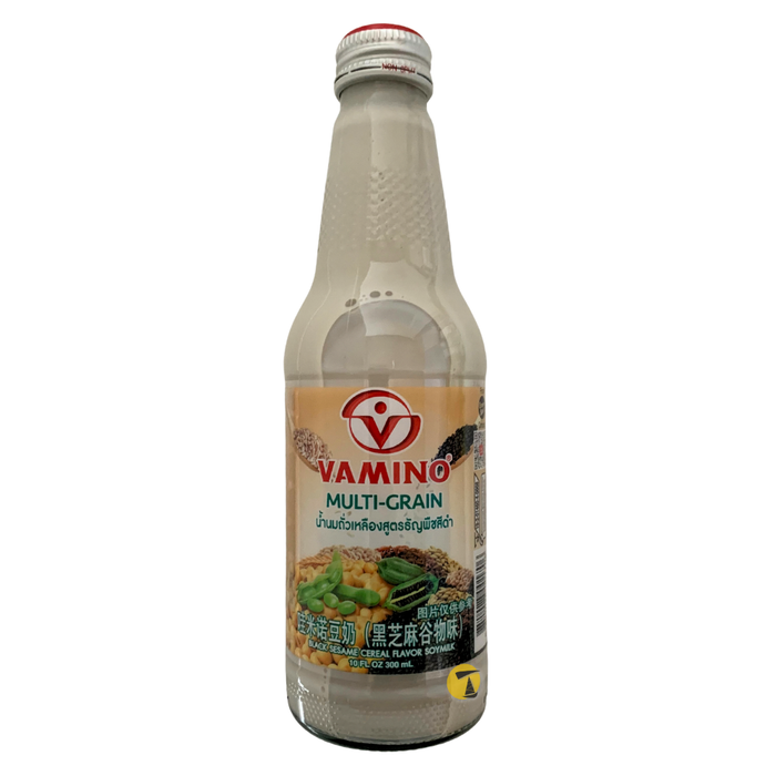 Vamino Multi-Grain Soy Drink - Black Sesame Flavour -  6x300ml