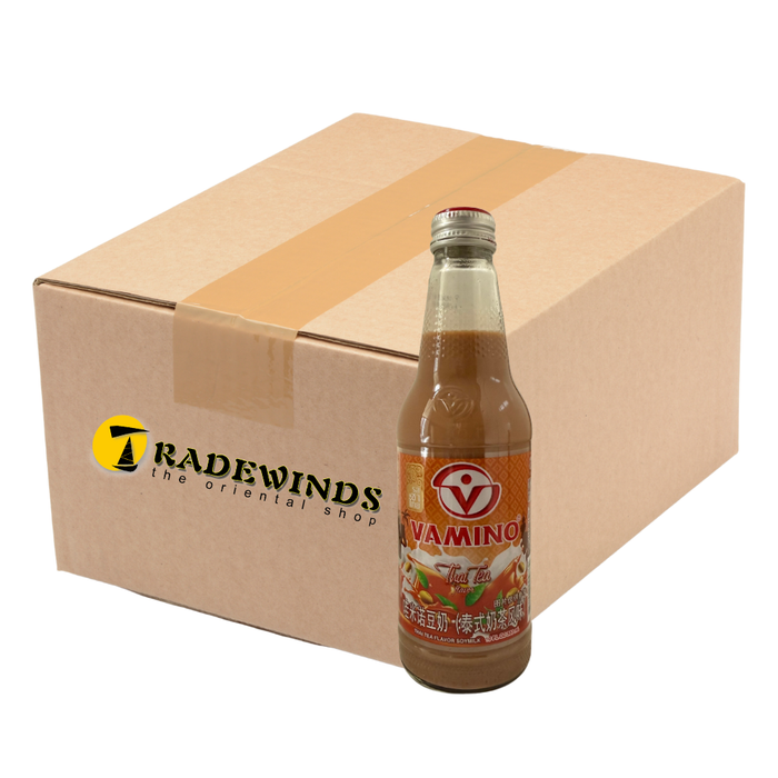 Vamino Soy Drink Thai Tea Flavour - 24x300ml
