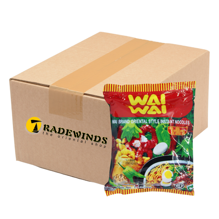 Wai Wai Thai Oriental Style Instant Wheat Noodles - 30 Packets