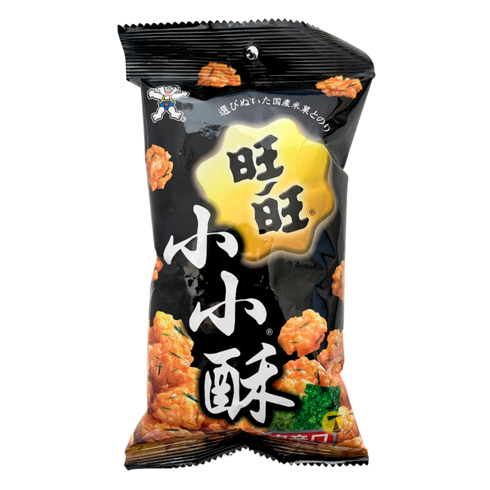 Want Want Seaweed Flavour Mini Rice Crackers - 60g