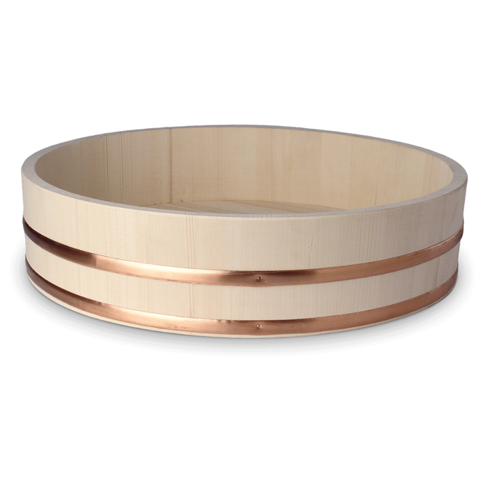 Wooden Hangiri Sushi Rice Mixing Tub - Ø27cm