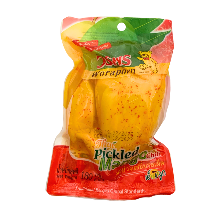 Woraporn Thai Pickled Mango with Chilli- 180g