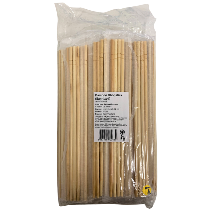 X.O Bamboo Chopsticks - 100 Pairs