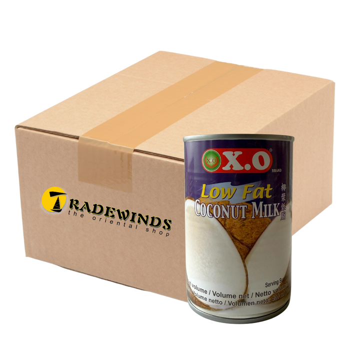 X.O Low Fat Coconut Milk - 24x400ml