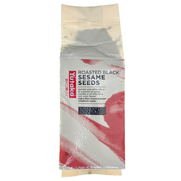 Yutaka Roasted Black Sesame Seeds - 1kg