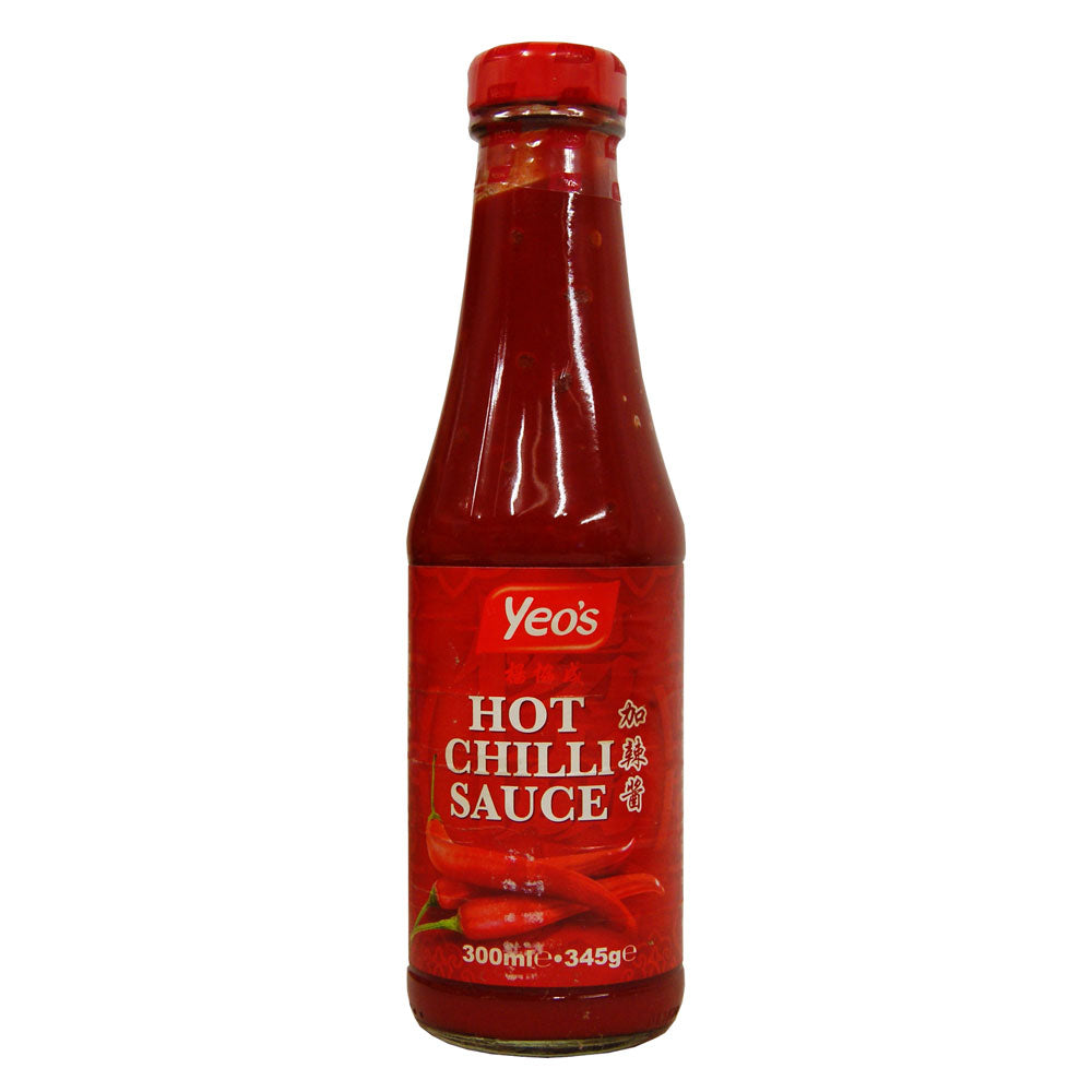 Yeo's Hot Bean Sauce – Scharfe Bohnen-Chili-Knoblauch-Sauce, 285g Aus Malaysia