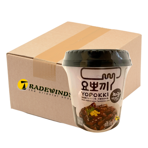 Young Poong Yopokki Rice Cake with Black Soybean Sauce - 6x120g