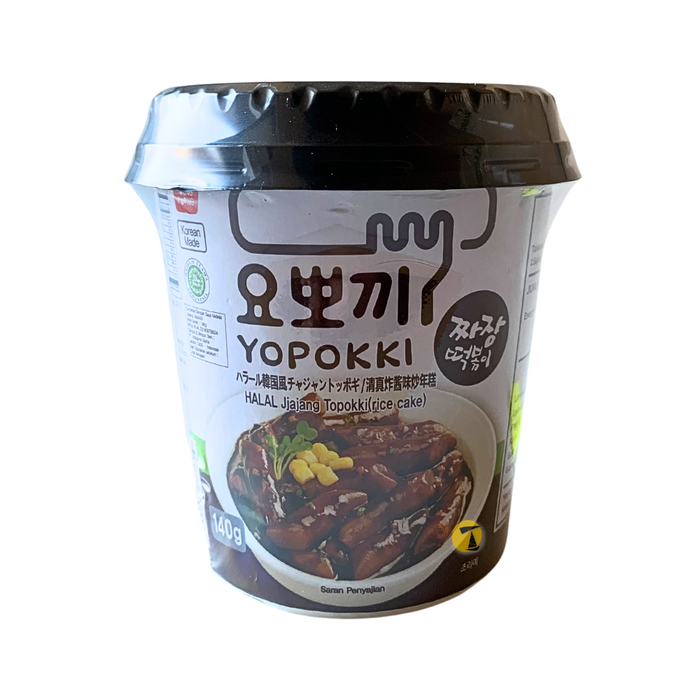 Young Poong Yopokki Rice Cake with Jjajang Sauce - 140g