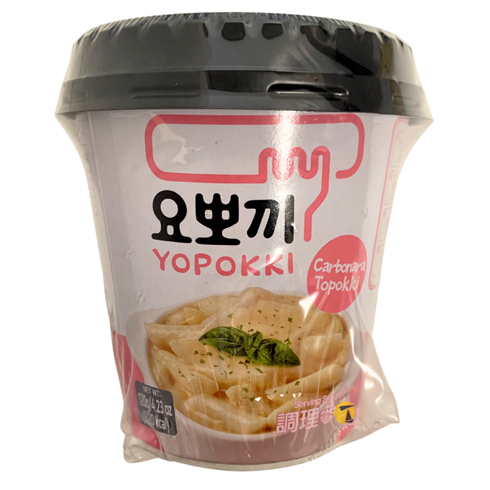 Young Poong Yopokki Rice Cake with Carbonara Sauce - 120g