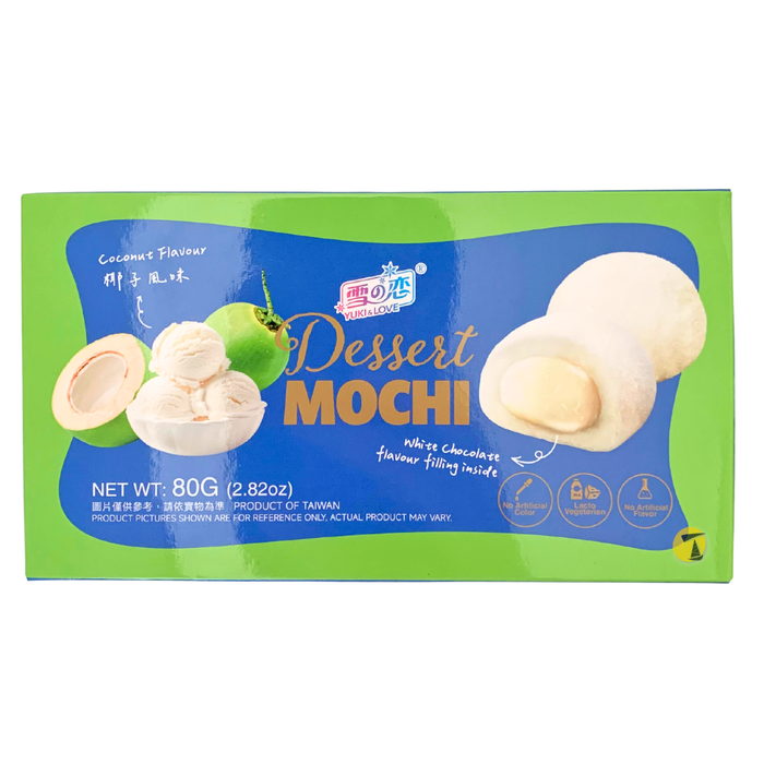 Yuki & Love Coconut Dessert Mochi - 80g