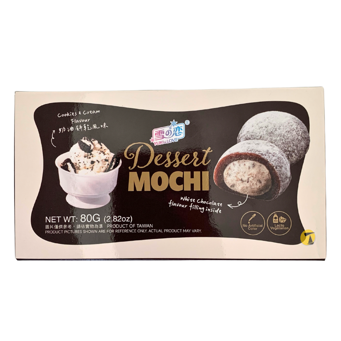 Yuki & Love Cookies & Cream Dessert Mochi - 80g