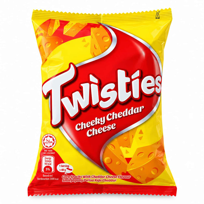 Twisties Corn Snack Chedar Cheese Flavour - 140g