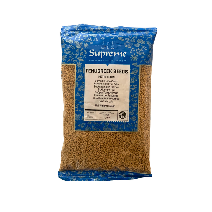 Supreme Fenugreek Seeds - 400g - BB: 30/11/2024