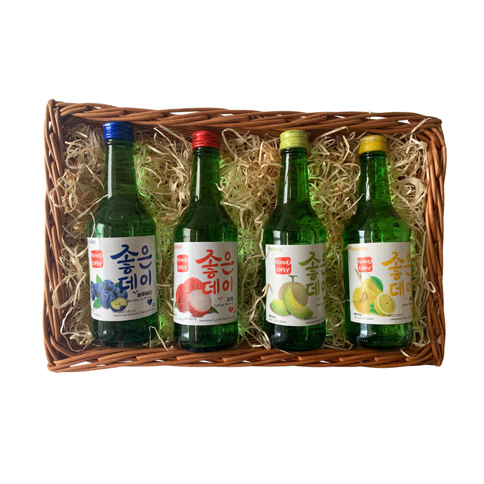 Good Day Soju 4 Bottle Gift Hamper