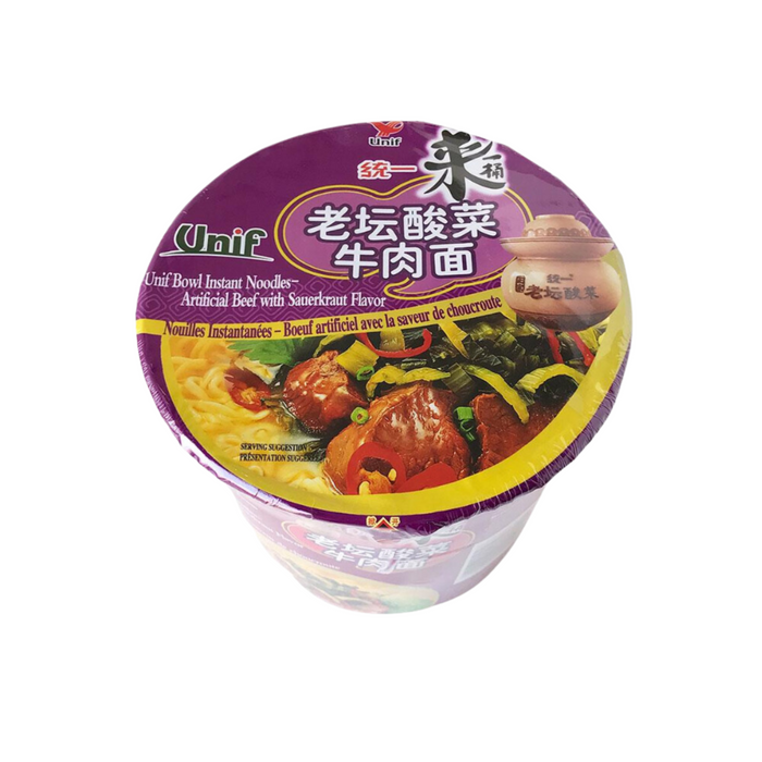 Unif Beef & Sauerkraut Bowl Noodles - 125g