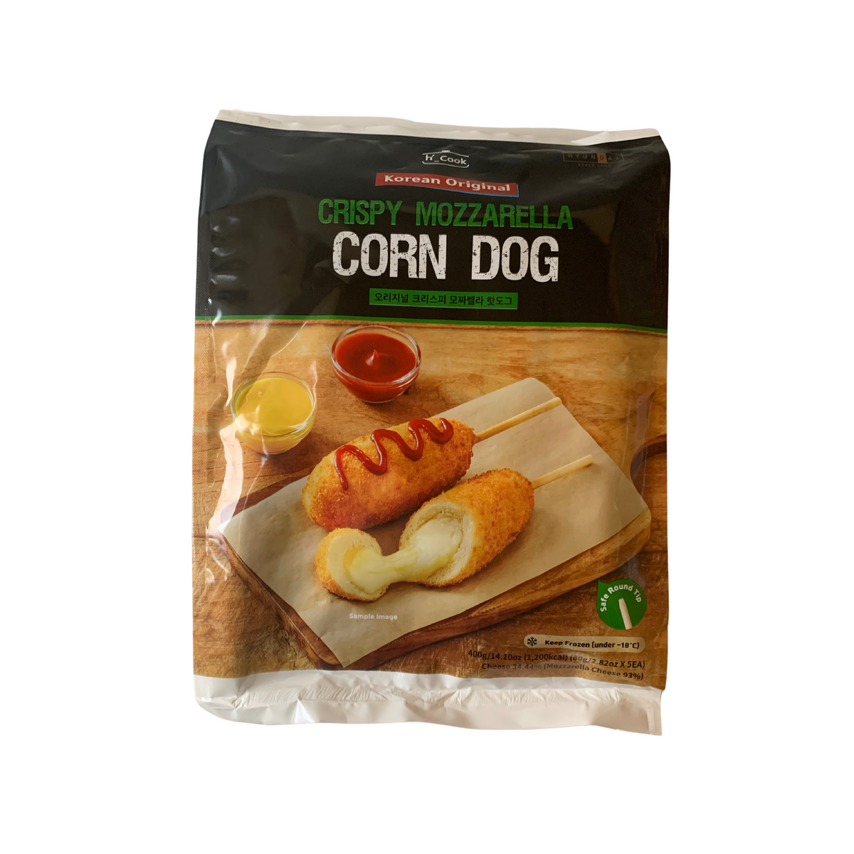 H_Cook Crispy Mozzarella Corn Dog (5 pcs) - 400g [FROZEN] — Tradewinds ...