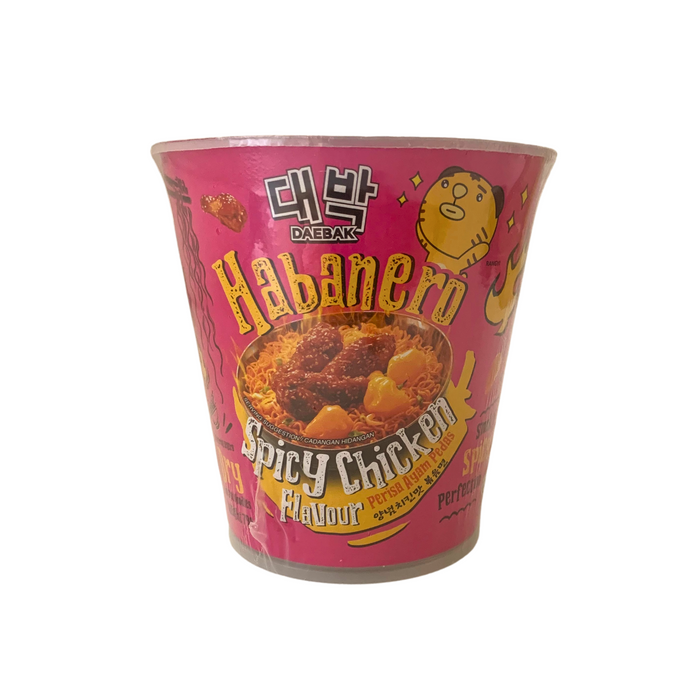 Daebak Habanero Spicy Chicken Flavour Instant Noodles - 79g