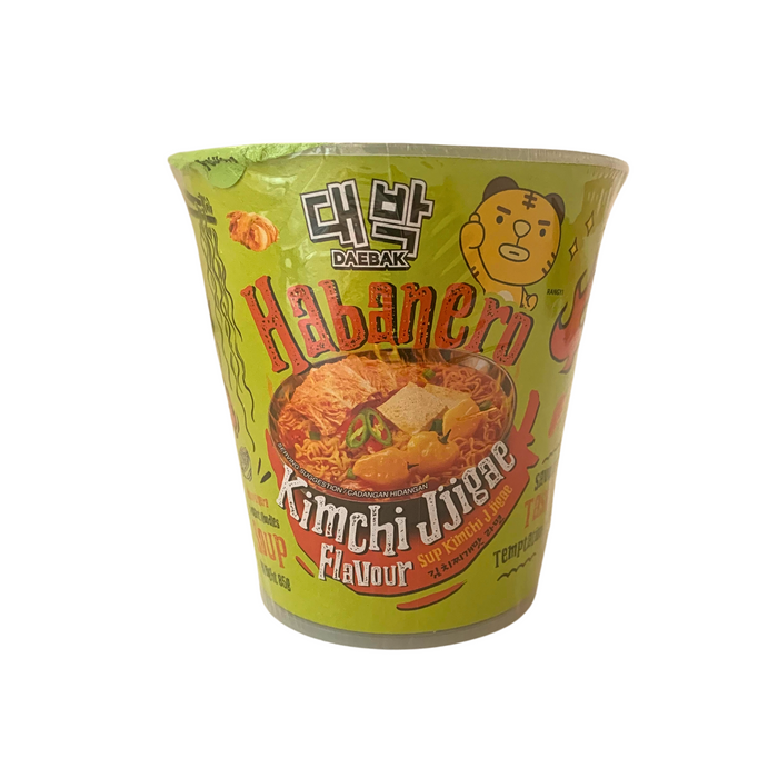 Daebak Habanero Kimchi Jjigae Flavour Instant Noodles - 85g