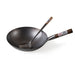 13" Round Based Carbon Steel Wok (Commercial Quality) & Wok Shovel